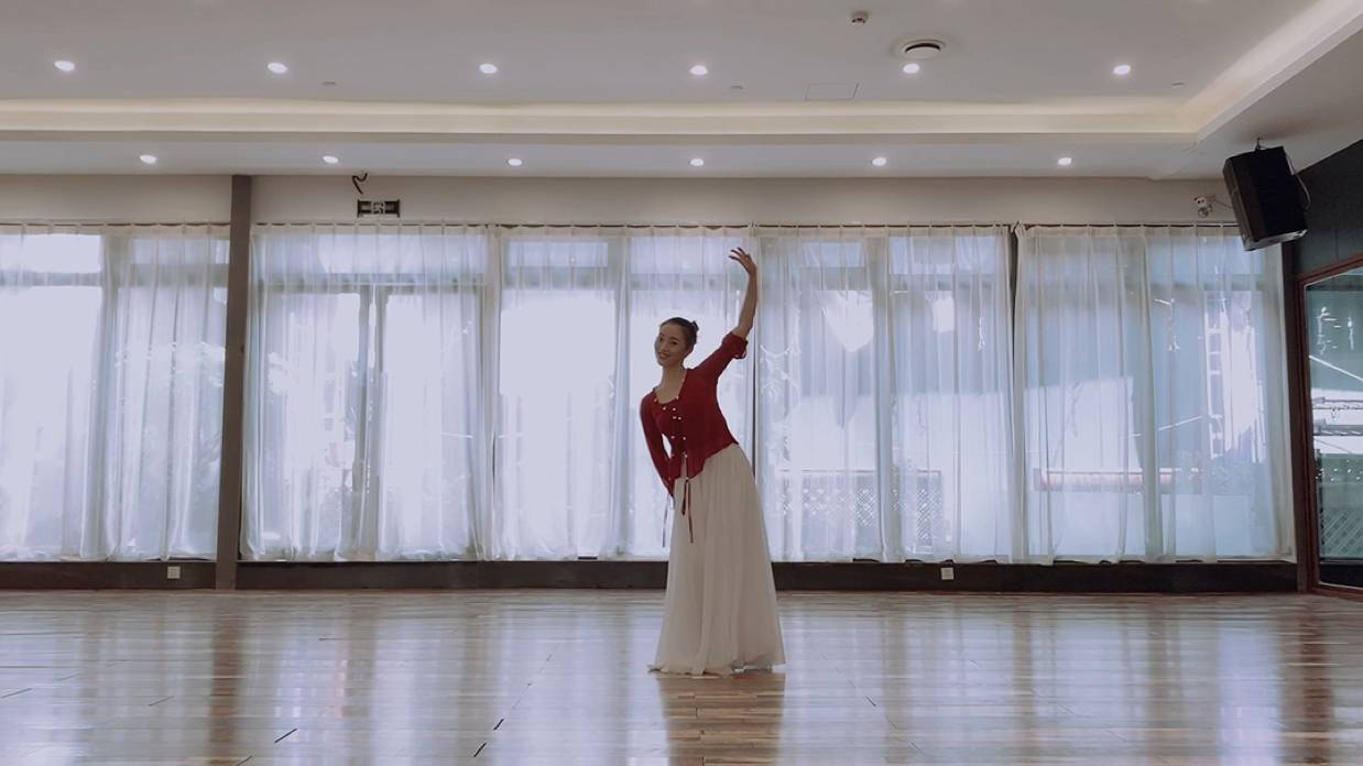 《桥边姑娘》完整版-原创编舞 舞蹈 中国风 古典舞 民族舞 现代舞 抖